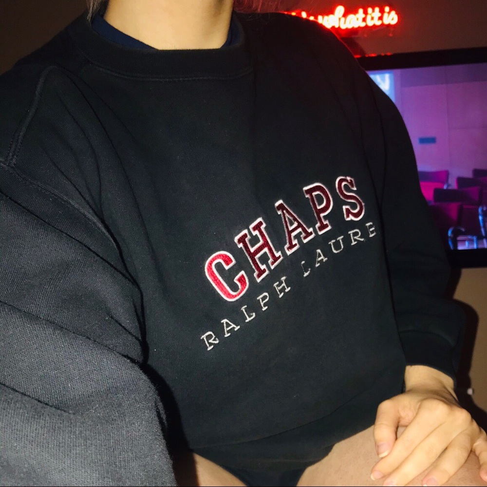 Chaps by RL Sweater